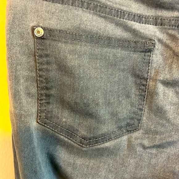 9 Celebrity Pink Jeans Women Stretch Grey/Navy Comfy - Picture 12 of 13